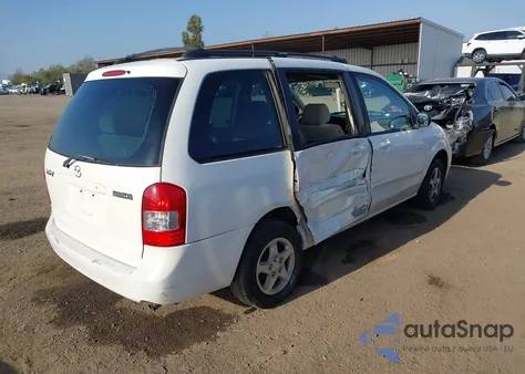 2000 Mazda Mpv Dx/Es/Lx from USA, damaged, VIN JM3LW28G3Y0148851